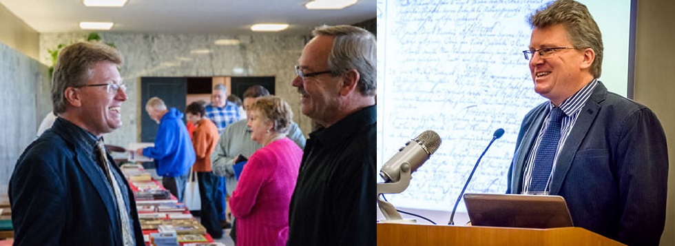 Rev. Jan Dus translating